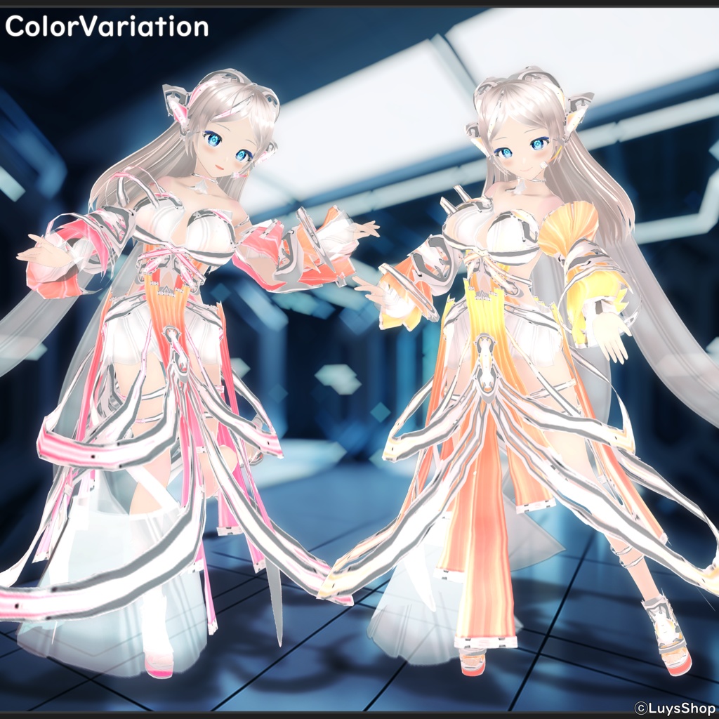 【VRoid 正式版】サイバーオペレーティブドレス【サーシャマフアイール】