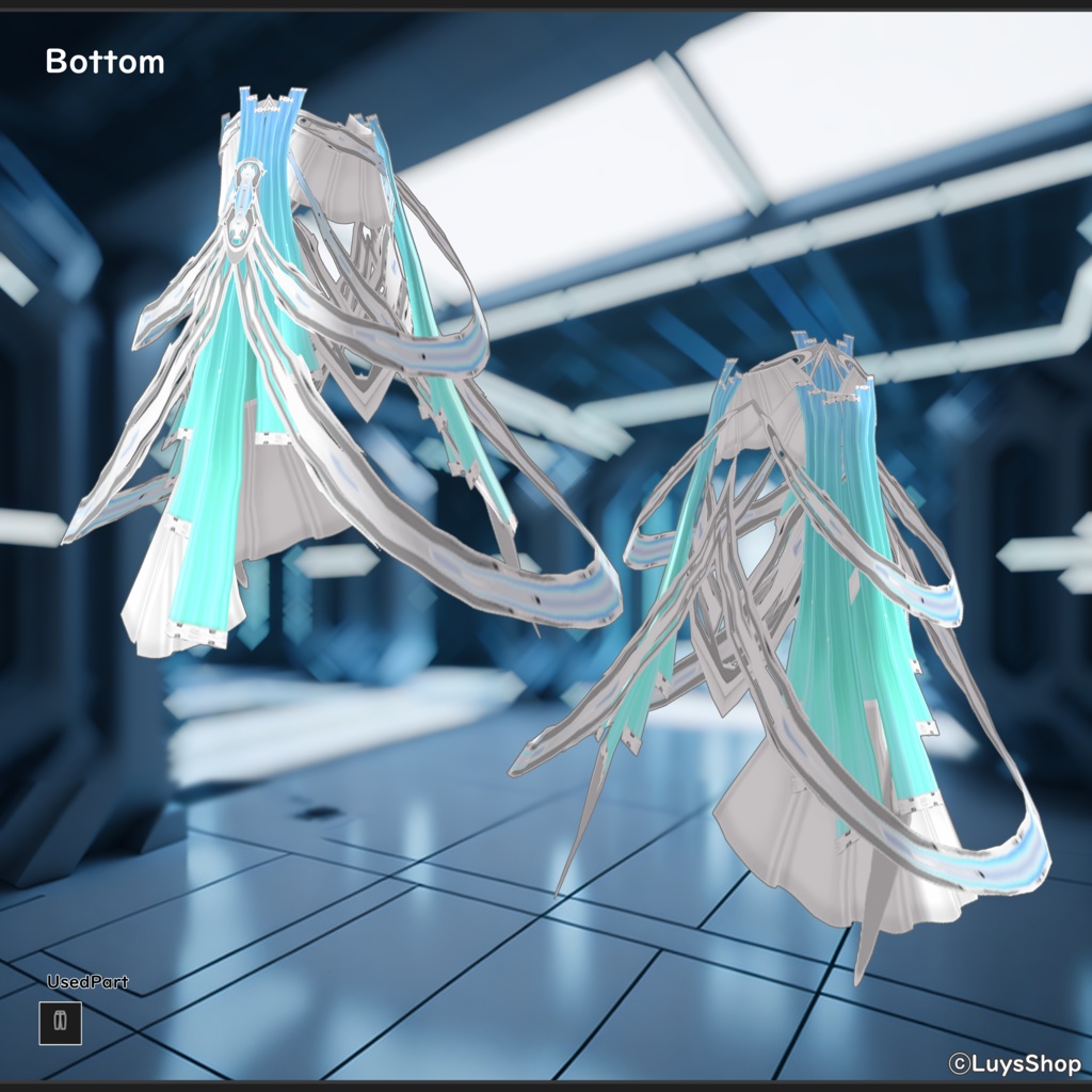 【VRoid 正式版】サイバーオペレーティブドレス【サーシャマフアイール】