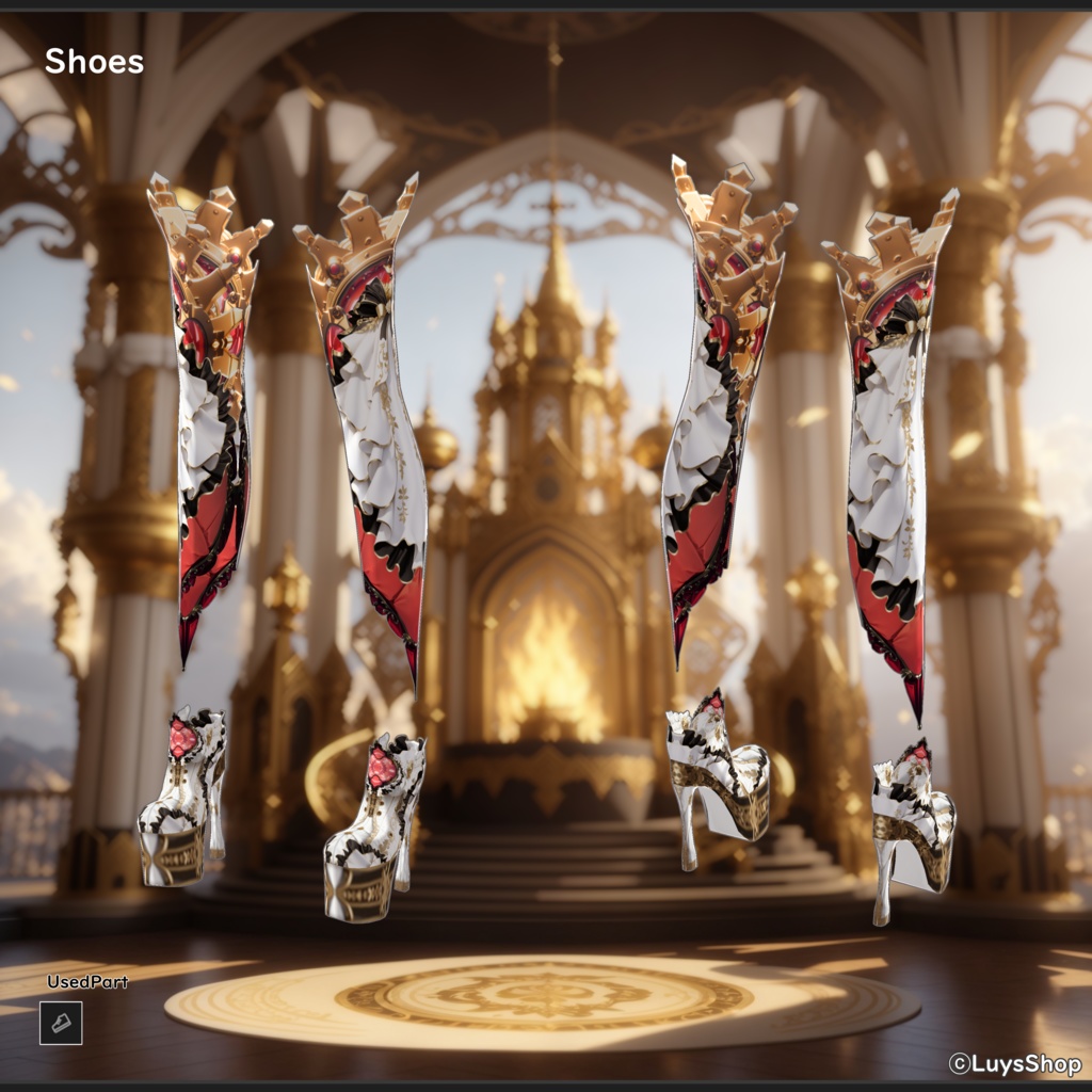 【VRoid 正式版】エンプレススチームパンクドレス【ソル=イグニスギア】