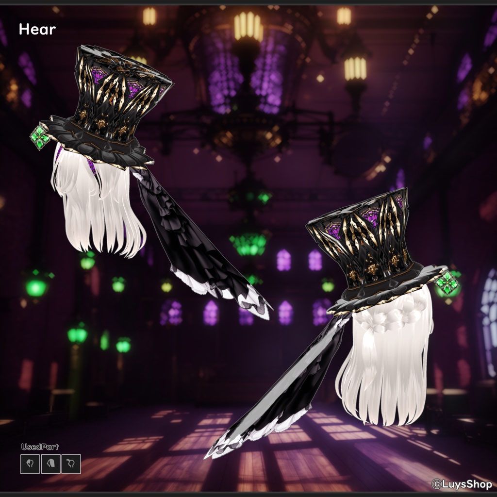 【VRoid 正式版】ジェントルスチームパンクウェア【ノクス=ネブラギア】