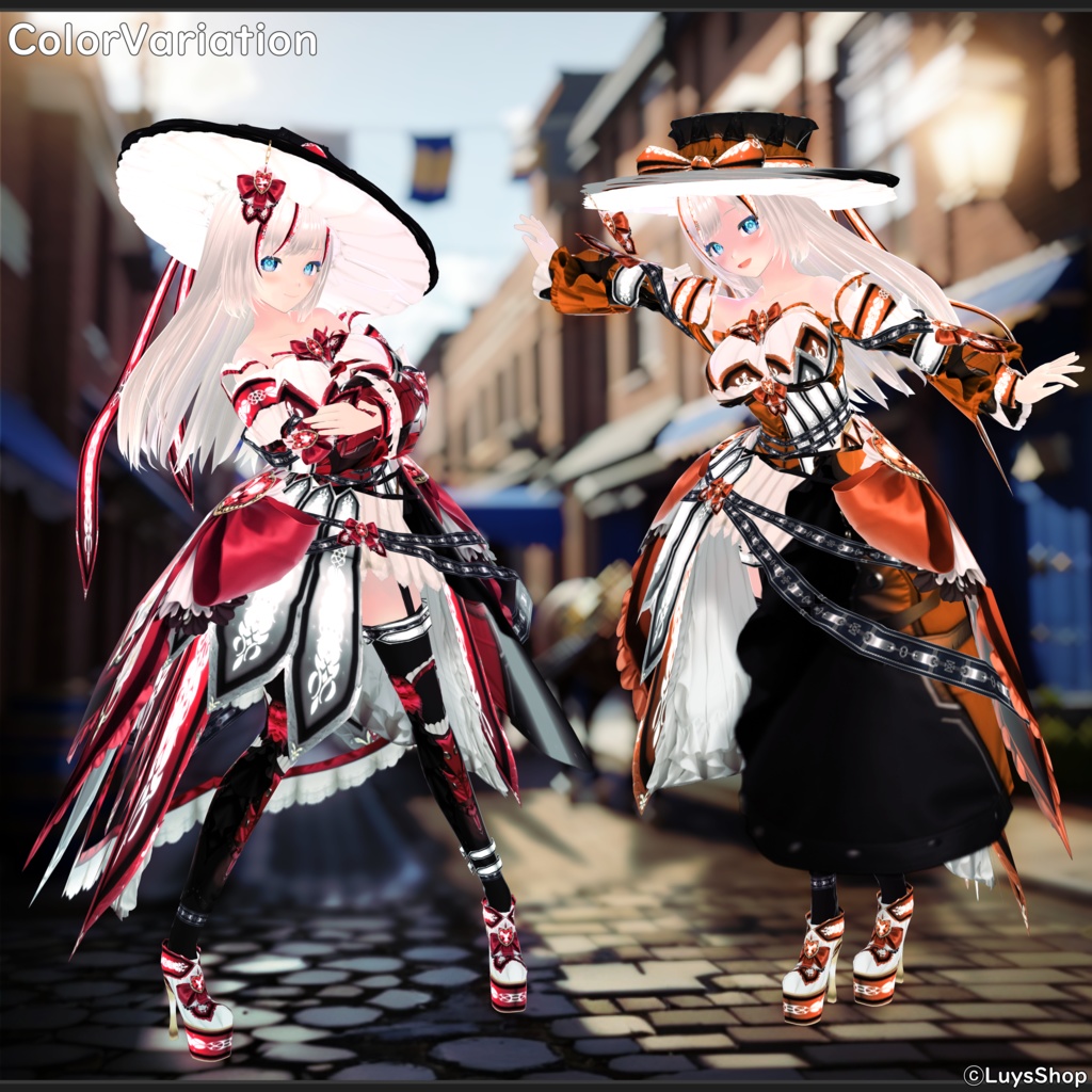 【VRoid 正式版】ファンタジーブレイバーウェア【グラディプリナ】