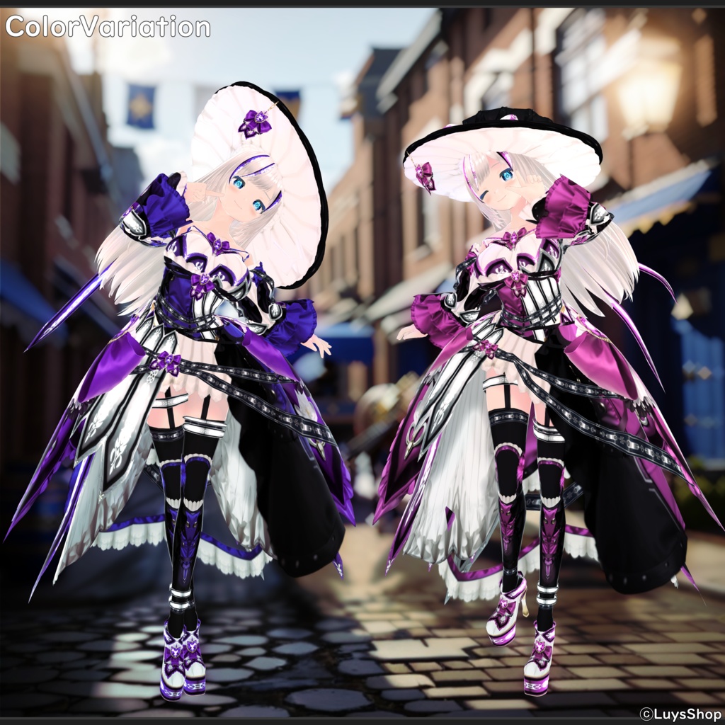 【VRoid 正式版】ファンタジーブレイバーウェア【グラディプリナ】