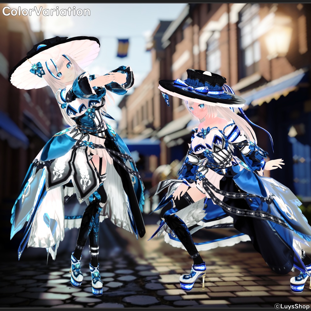 【VRoid 正式版】ファンタジーブレイバーウェア【グラディプリナ】