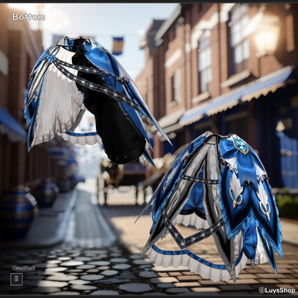 【VRoid 正式版】ファンタジーブレイバーウェア【グラディプリナ】