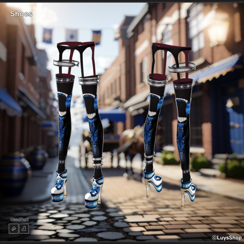 【VRoid 正式版】ファンタジーブレイバーウェア【グラディプリナ】