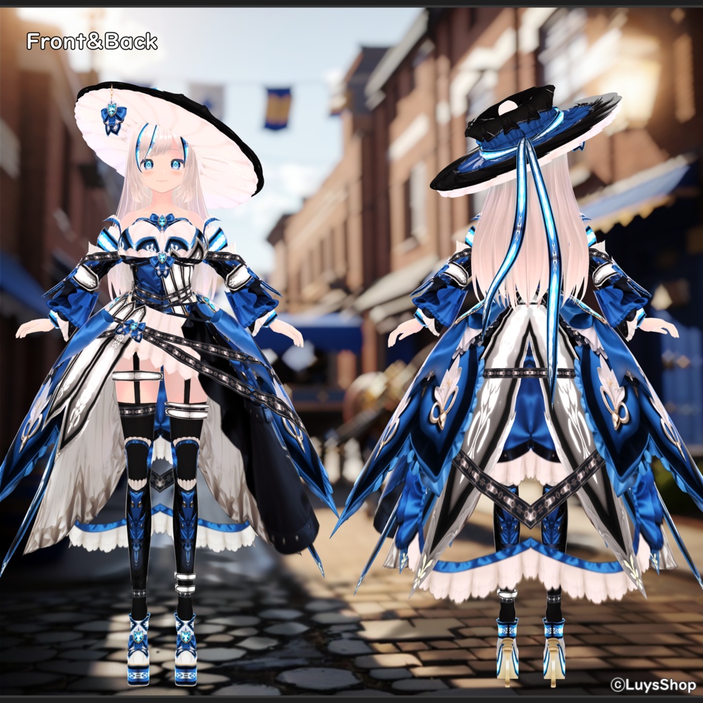 【VRoid 正式版】ファンタジーブレイバーウェア【グラディプリナ】