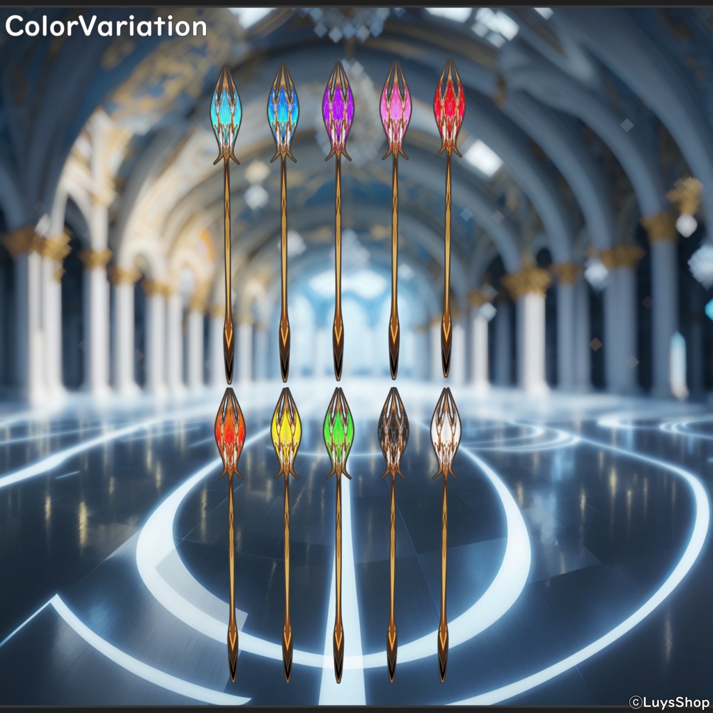 【VRoid 正式版】ファンタジーサイバードレス【コスモティックプレジャー】