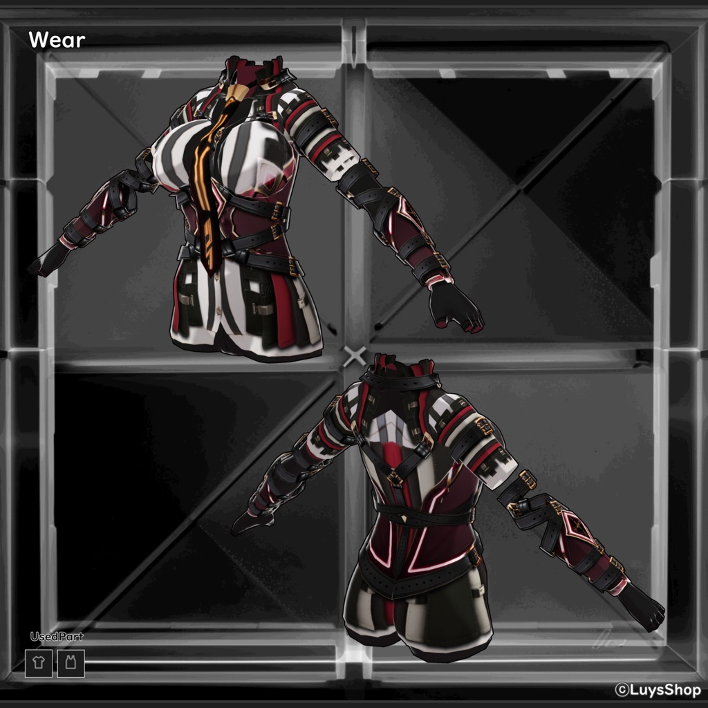 【VRoid】ファンタジーライバーウェア【R.エフィンツ】