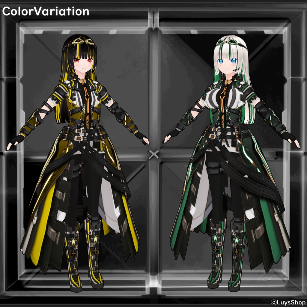 【VRoid】ファンタジーライバーウェア【R.エフィンツ】