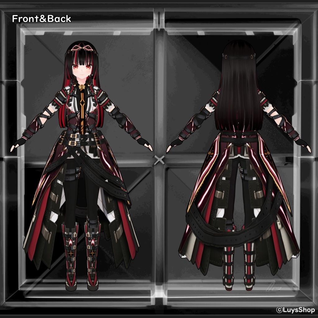 【VRoid】ファンタジーライバーウェア【R.エフィンツ】