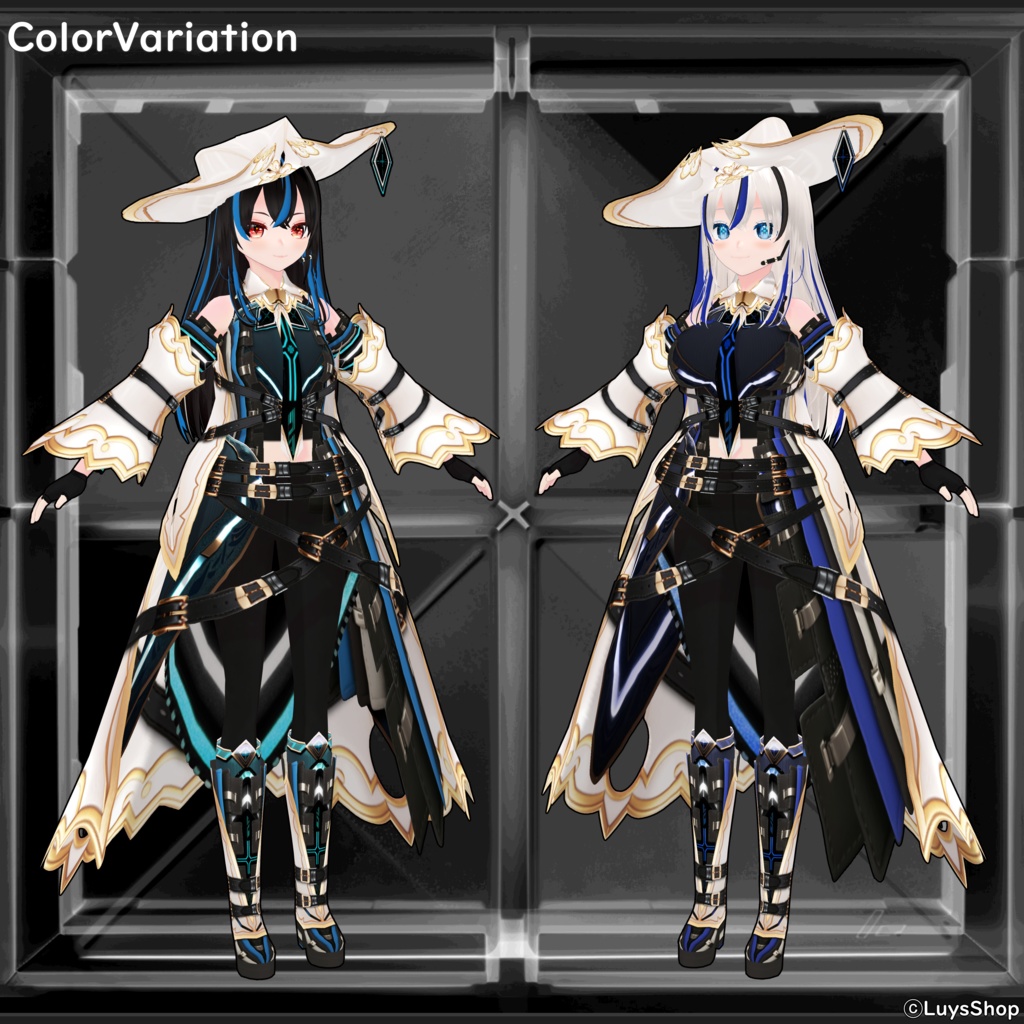 【VRoid】ファンタジーライバーウェア【R.ヴュルデ】