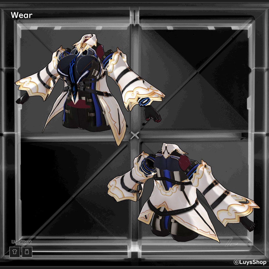 【VRoid】ファンタジーライバーウェア【R.ヴュルデ】