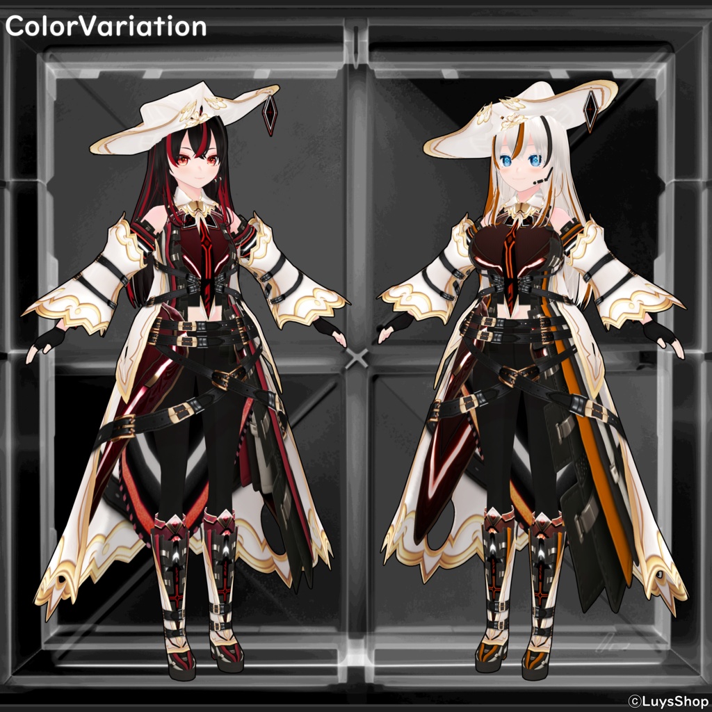 【VRoid】ファンタジーライバーウェア【R.ヴュルデ】