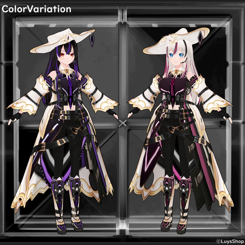 【VRoid】ファンタジーライバーウェア【R.ヴュルデ】