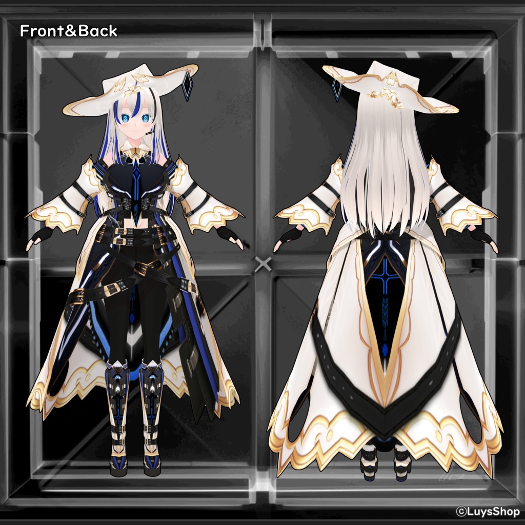 【VRoid】ファンタジーライバーウェア【R.ヴュルデ】