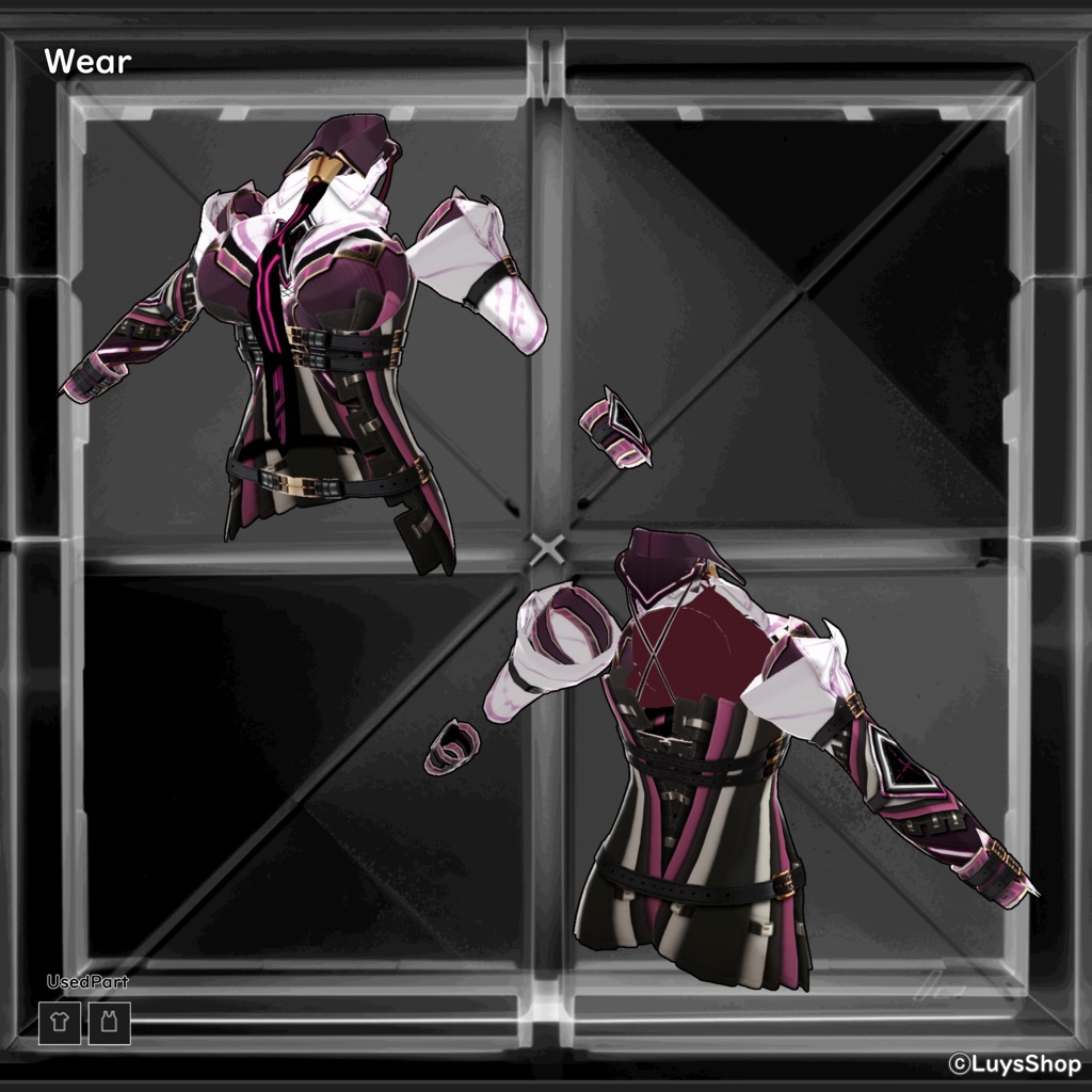 【VRoid】ファンタジーライバードレス【R.ゼーレン】