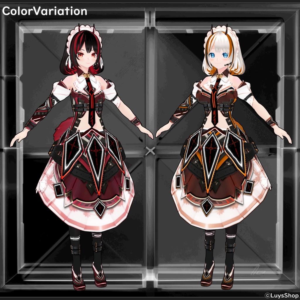 【VRoid】ファンタジーライバードレス【R.ゼーレン】