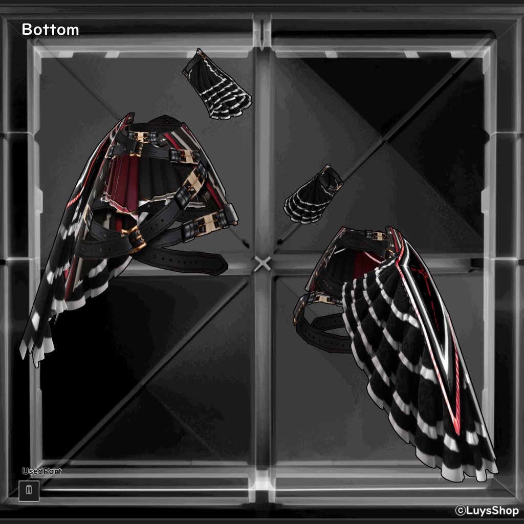 【VRoid】ファンタジーライバードレス【R.ヴィタリ】