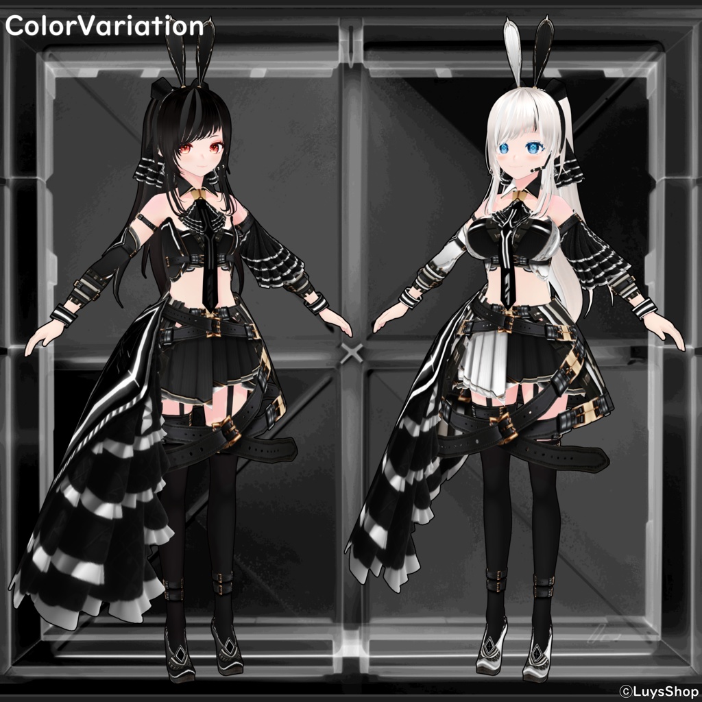 【VRoid】ファンタジーライバードレス【R.ヴィタリ】