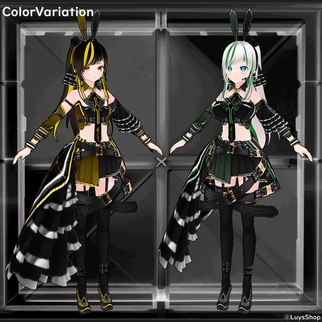 【VRoid】ファンタジーライバードレス【R.ヴィタリ】