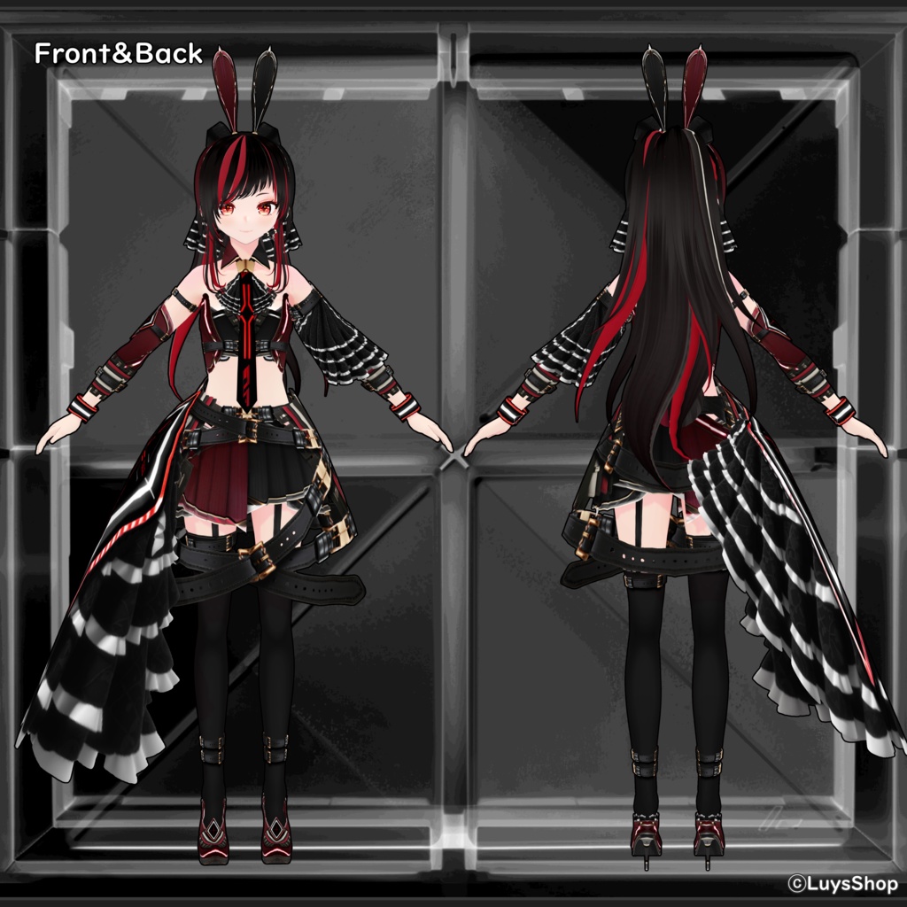 【VRoid】ファンタジーライバードレス【R.ヴィタリ】