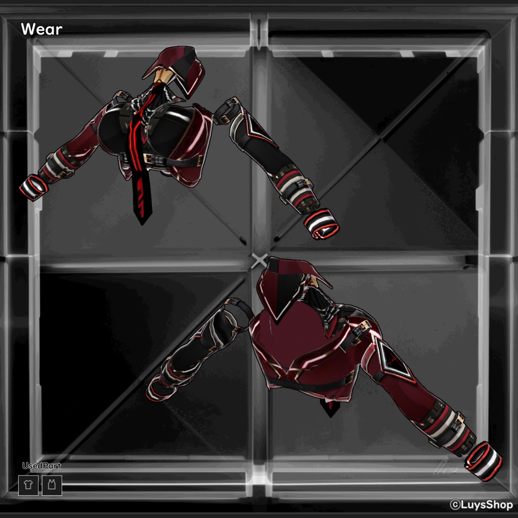 【VRoid】ファンタジーライバードレス【R.ヴィタリ】