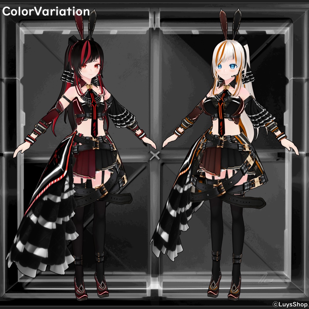 【VRoid】ファンタジーライバードレス【R.ヴィタリ】