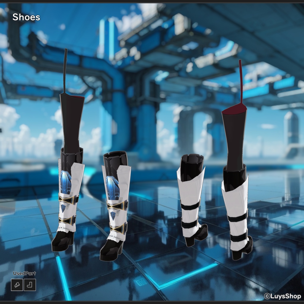 【VRoid 正式版】サイバーアドベンチャーウェア【リリシングファクター】