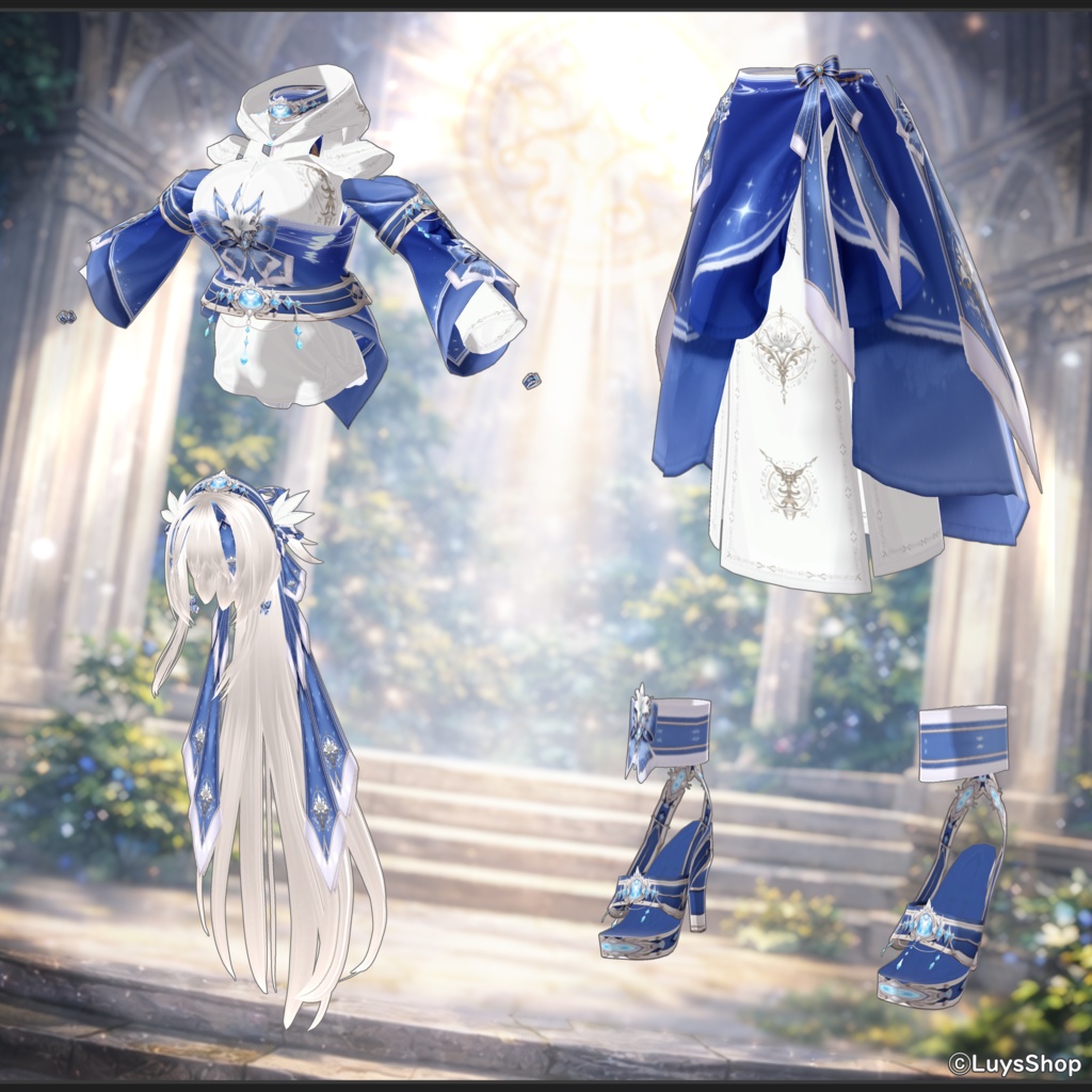 【VRoid 正式版】ルミナスリリー