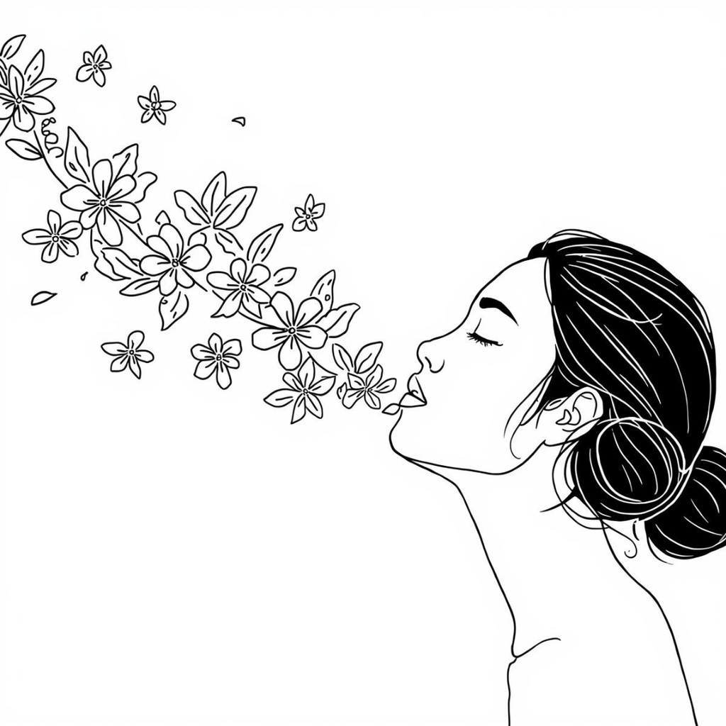 「Holistic Line Medicine – 黒一色で描く癒しと医療のミニマルラインアート集」