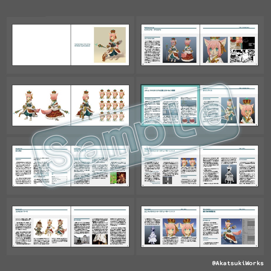 Therianthrope Little King 3D Modeling Breakdown(データ版)