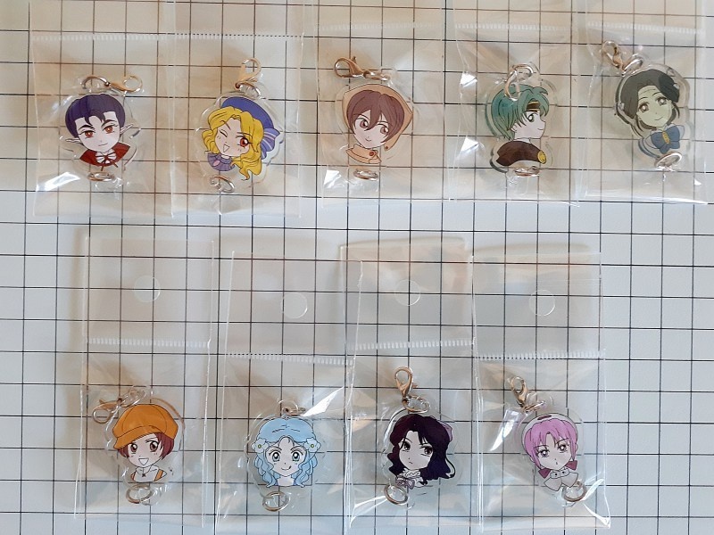 【キンデモR】連結アクリルチャーム 全9種
