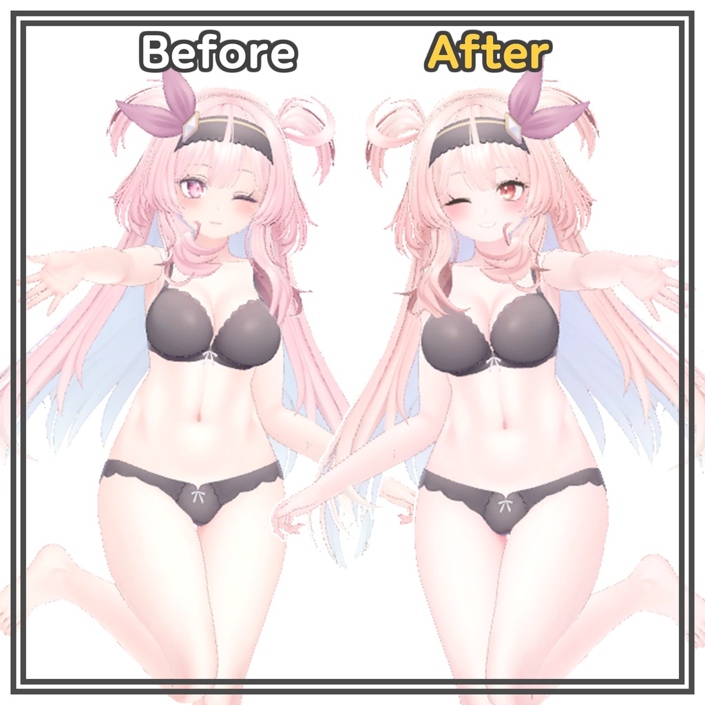 Selestia make up & body Texture セレスティア メーキャップ&肌テクスチャ