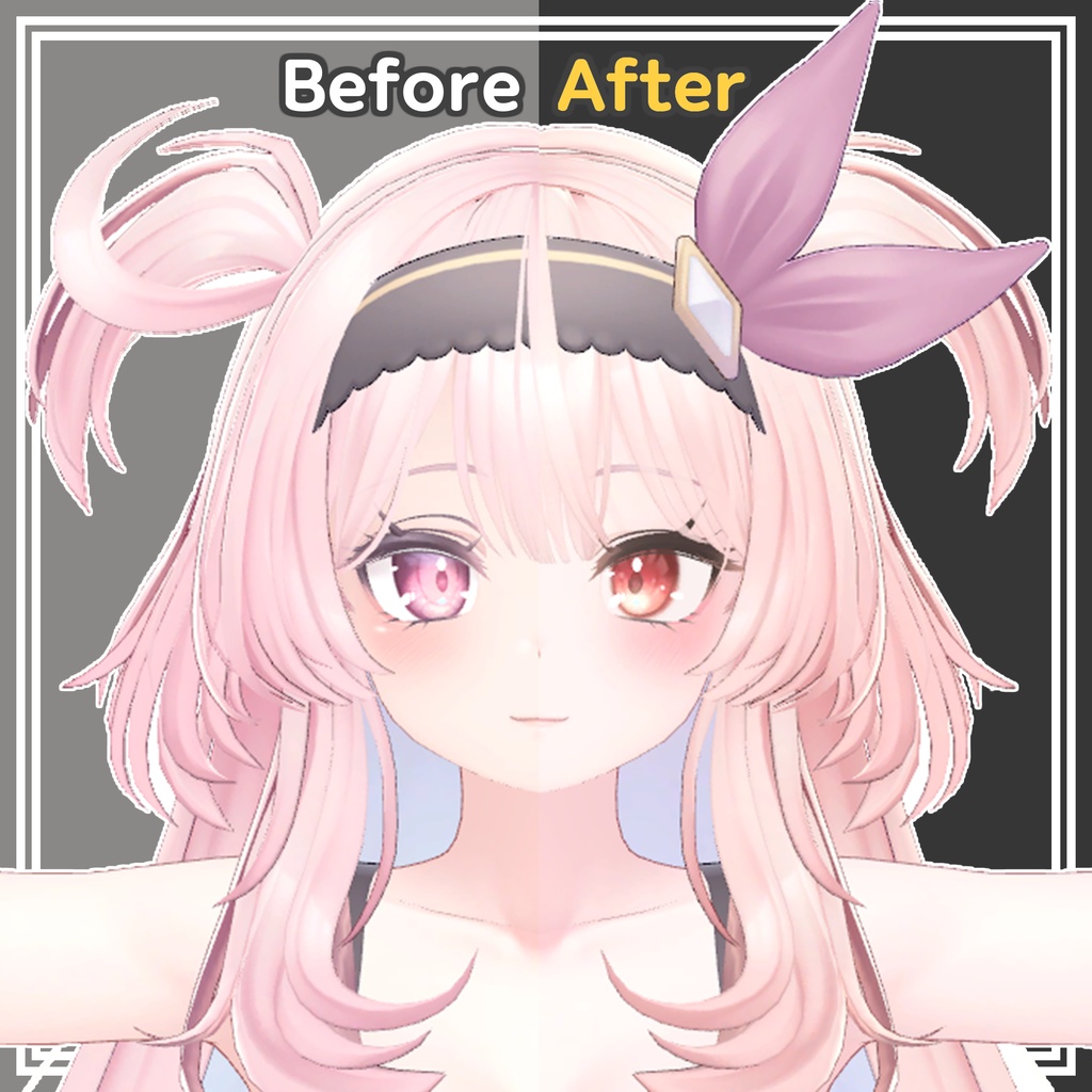 Selestia make up & body Texture セレスティア メーキャップ&肌テクスチャ