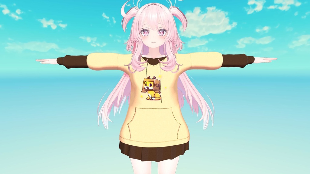 様々なモデルのために作られた快適な衣装 | Comfy outfit made for various models