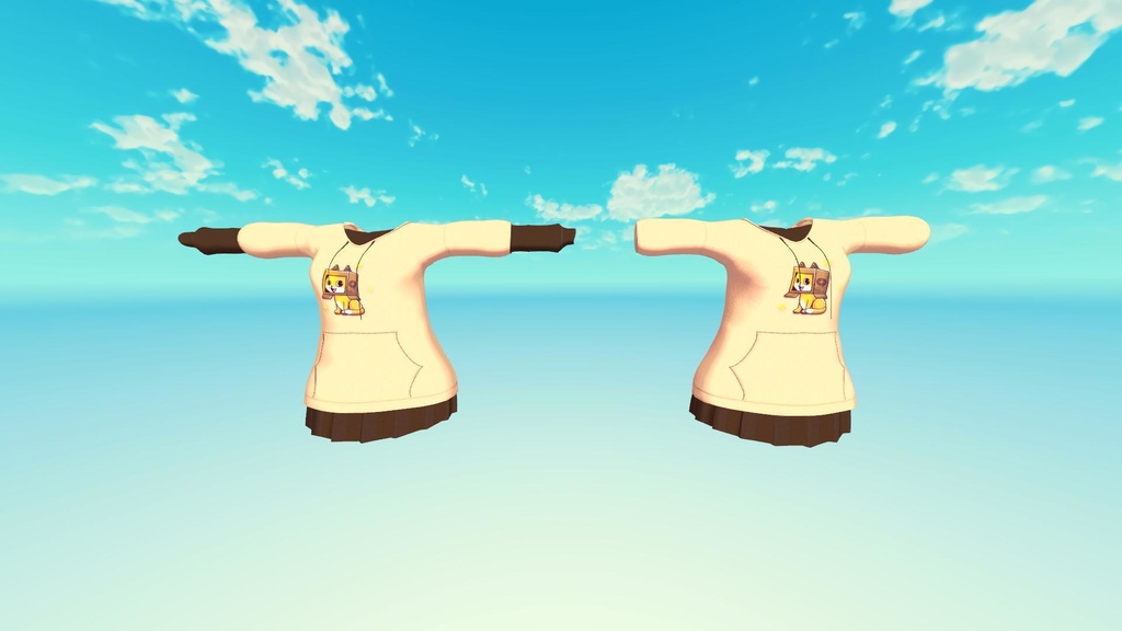 様々なモデルのために作られた快適な衣装 | Comfy outfit made for various models