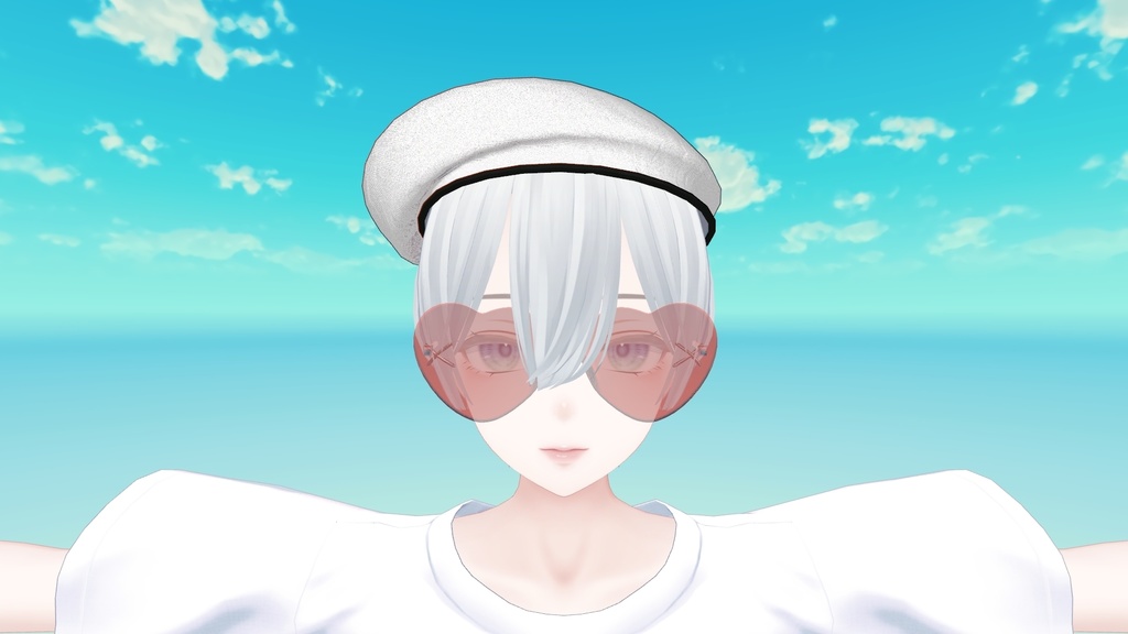 様々な3Dモデル用のフランス製ベレー帽 || French beret for various 3D models.