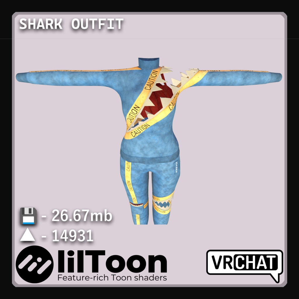 Shark Outfit | サメの衣装