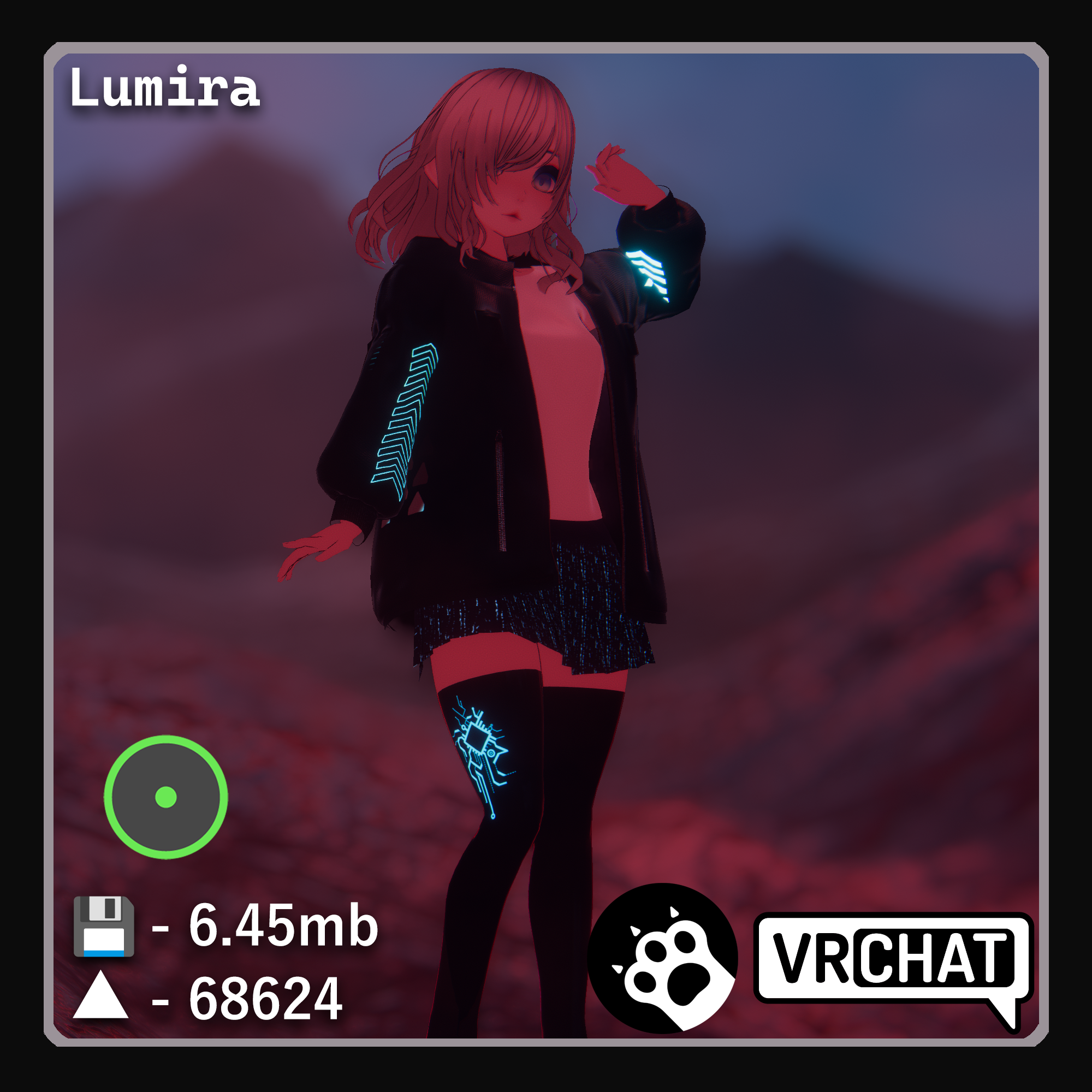 Lumira - Warudo / VseeFace / VRChat / Unity.