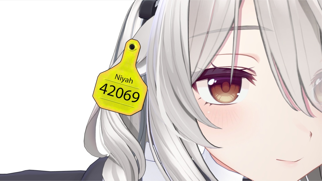 Cow Tag | 牛の耳標(うしのじひょう)