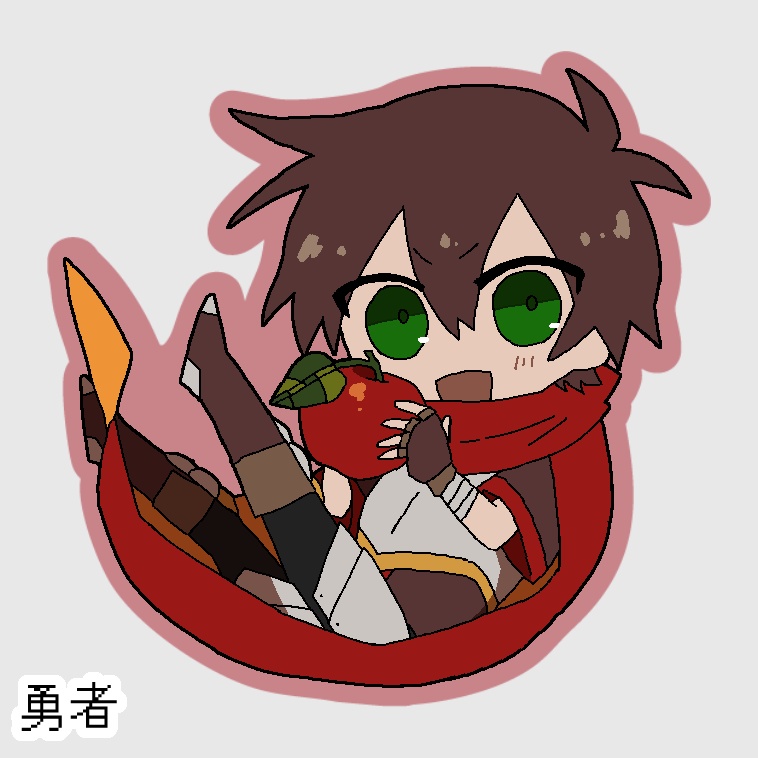 【勇者の選択肢がおかしい】ステッカー6種セット(全6枚)