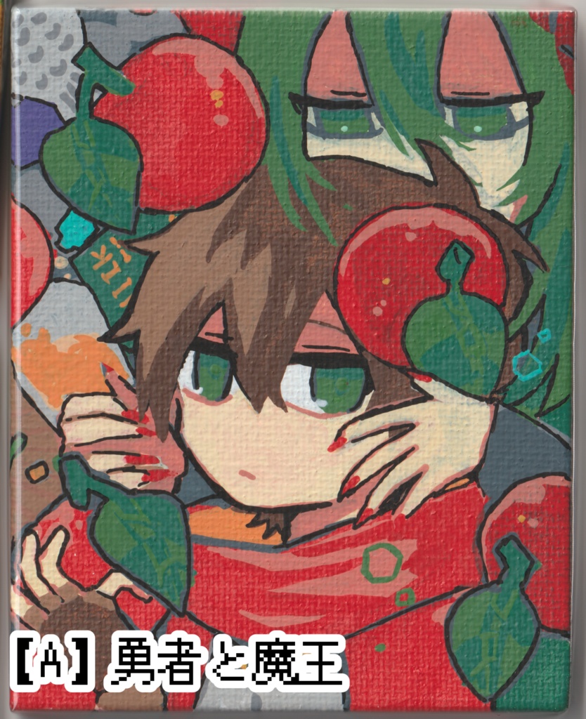 ---完売--- 【勇者の選択肢がおかしい】手描きミニキャンバス