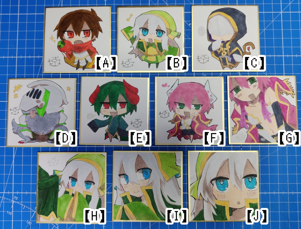 ---完売---　【勇者の選択肢がおかしい】手描き豆色紙