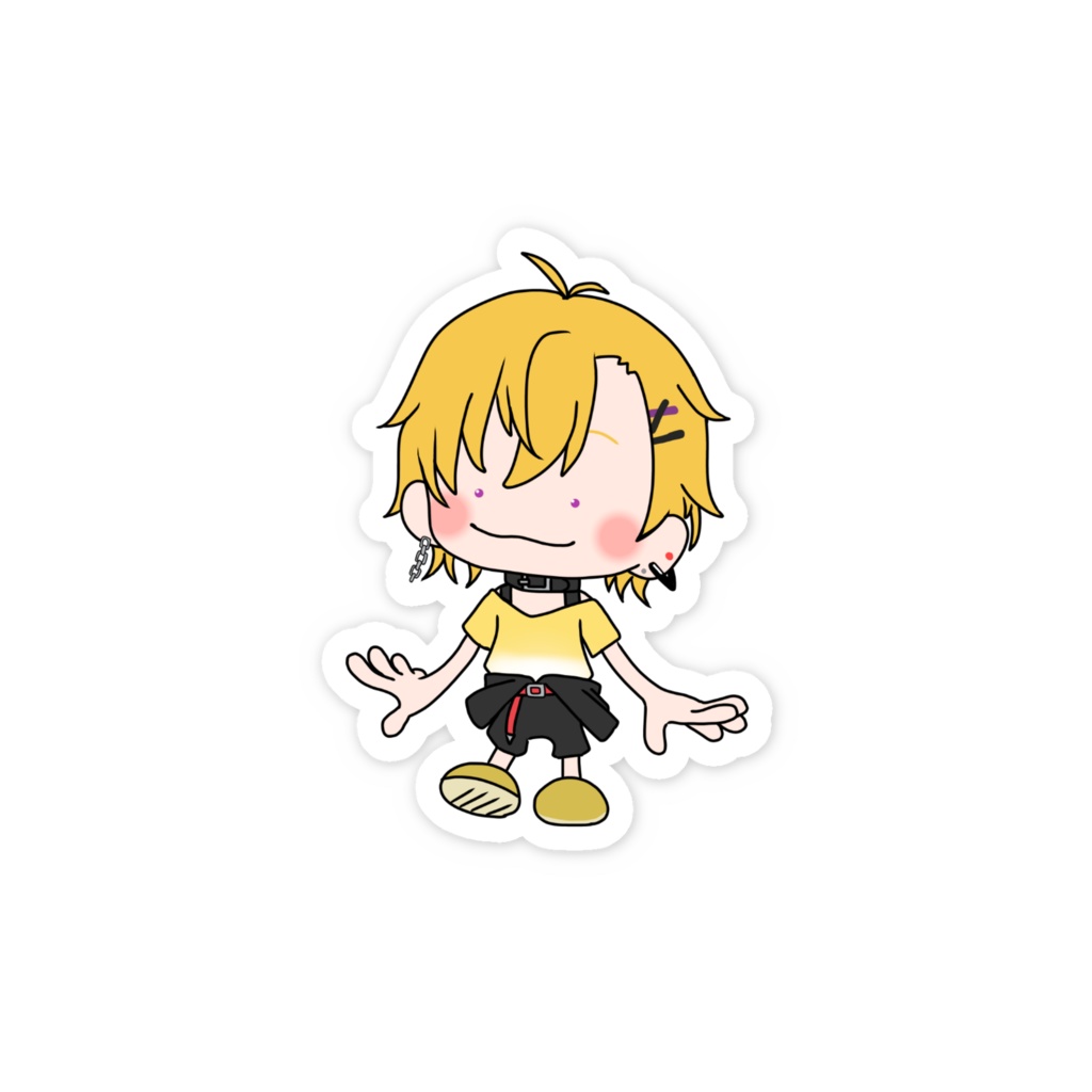 へんしんP太郎ステッカーA