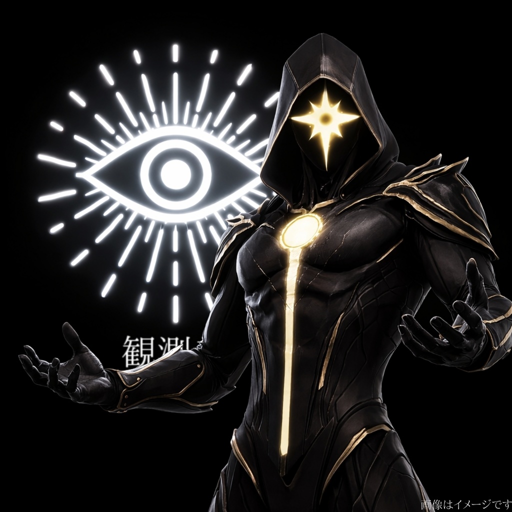 【Quest対応・VRChat想定ギミック付き】オリジナル人外3Dモデル「観測者（アポクリファ）」