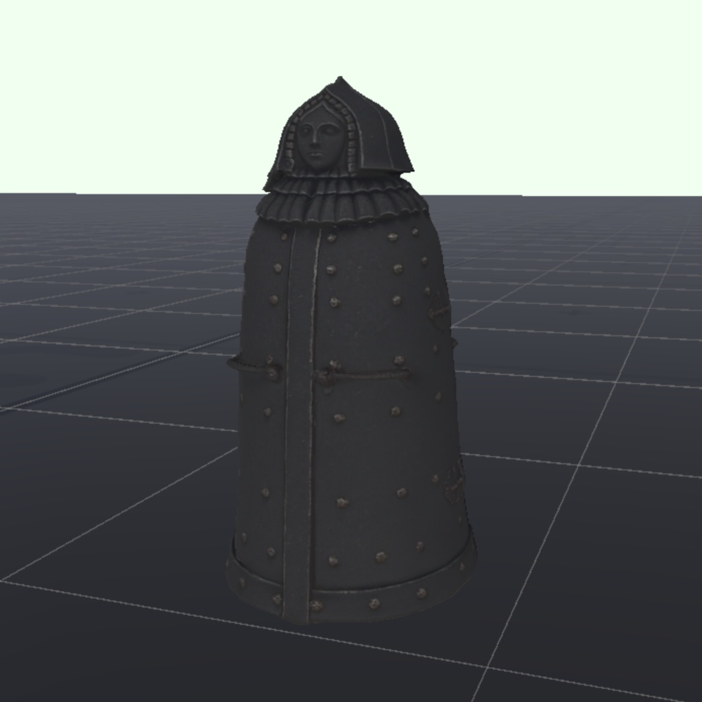 【3Dアセット】アイアンメイデン(VRChat・ゲームオブジェクト家具として!)