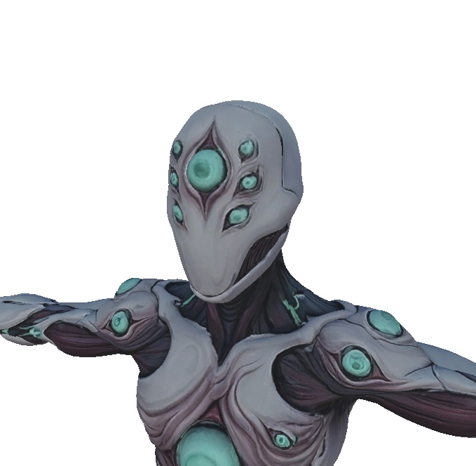 【VRChat想定】オリジナル人外3Dモデル「美装甲姫(セラフィア)」