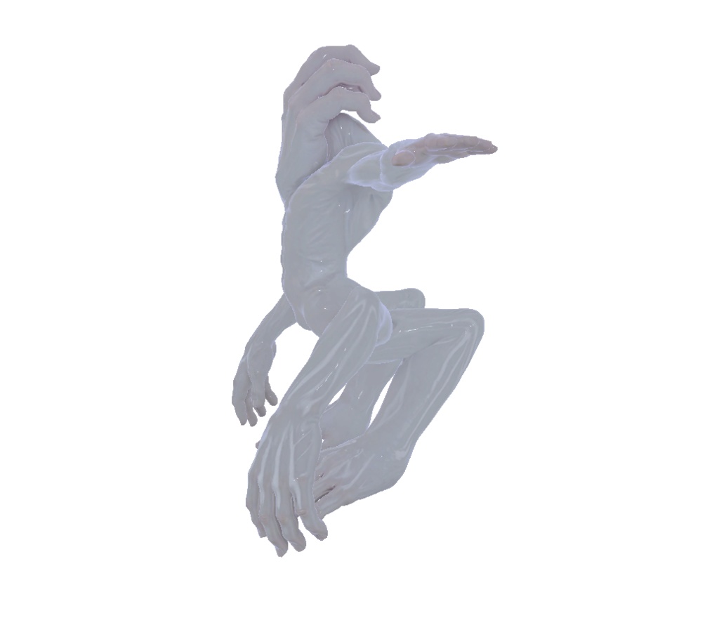 【超異質攻撃ギミック付】手々羅/VRChat Japanese monster Avatar