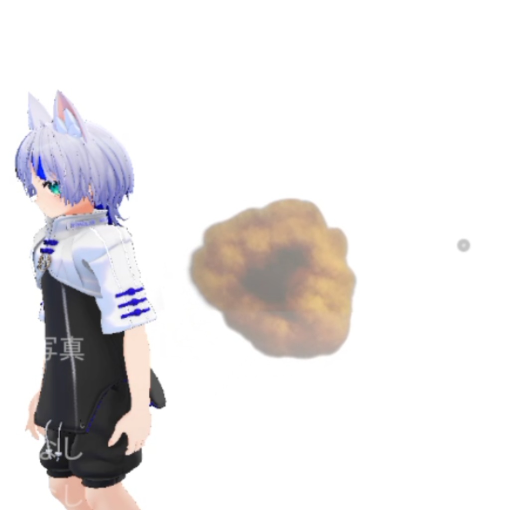 【セール中】VRC-おならシステム-数分に一度おならをするように!/-VRChat Fart System- Fart once every few minutes!