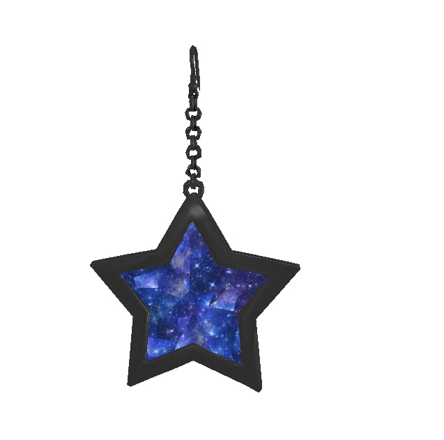 【宇宙が動く!】星屑ピアス/VRChat stardust Pierce accessory